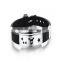 Fashion Silicone Metal Bracelet Custom Design Logo