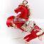 Fashion Resin Horse Charm Pendent Keychain Purse Bag Crystal Key Chain