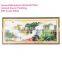 Newest! DIY Cross Stitch Sunset Mountains Animal Scenic Waterfall Plot Painting Needlework Full Embroidery Kit Set