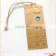 China hotsell string paper garments hang tags for jeans with eyelet