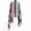 cheap woven 100%acrylic rayon scarf