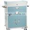 BK09 Medical Crash cart with low square 4 wheels