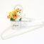 2015 Hot sale white pearl baby clothes hanger