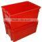 BX0662 20KG kindergarten use plastic crates for bread plastic dinner logistics box