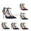 Merlogaga New Design Shoe And Bag Set Women High Heel Shoes High Boots Sex