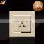 New Hot BS Standard Hotel Design 13A MF Charger Electric Wall Socket