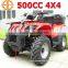 china new 500CC 4X4 atv four wheel motorcycle for sale price (MC-394)