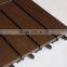 WPC Interlocking Composite Deck Tile 4-Slat 6-Slat Design