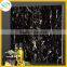 Micro crystal polished Italian black portoro marble glazed porcelain tile