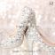 OW05 rubber outsole crystal decor heel wedding shoes decorated with crystal wedding party wear shoes for women