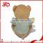 top quality plush brown bear doll teddy bear plush toy withT-shirt
