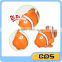 6 shape water spray fish bath toys for baby