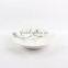 Rose flower decal ceramic porcelain soup plate, linyi ceramic plates dishes / safe home used soup plate