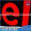 Stainless steel frame epoxy resin outdoor led custom channel letter