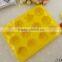 100% Food Grade Fda And Lfgb 12 Cavity Silicone Mixed Flower Shape Cake Mold Soap Mould Chocolate molds Baking Tools