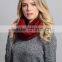 100% Acrylic Trendy Men And Women Crochet Infinity Circle Loop Scarf