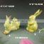 Small animal ceramic easter rabbit figurines wholesale