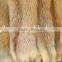 Wholesale Red fox animal hide natural color red fox fur skin