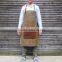 Heavy Duty Waxed Canvas Apron For Barber