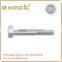 DIN931 Grade 8.8 Half Thread Carbon Steel Hex Bolt and Nut