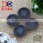 High quality embossed brand logo metal jeans button for button jeans