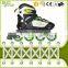  wholesale mix color mix size green kids adjustable rollerskates