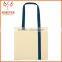 Wholesale Promos Gifts 5 OZ. Canvas Striped Economy Shopper Tote Bag