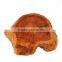 Newest fashion modern design crafts fruit wooden bowl