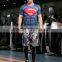 Guangzhou Factory Compressed Sports Gym Running T Shirt/ Superhero T-shirt Avengers Marvel hero Superman Boy T Shirt