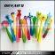 China factory cheap funny customized plastic cartoon ball point kid pen