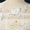 ASAW07 High Quality Italian Lace Appliques Sleeveless Long Wedding Dress Real Photo