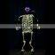 Skeleton dance costume, dmx lights led dance costumes
