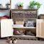 Antique handmade living room furniture short cabinet racks