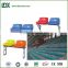 Sports facilities low backrest multicolour one-piece seating spectatory seats