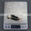 uv gold metal accessories/buckle for garment with black oil