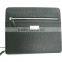 Hot sell genuine leather with many card slots custom computer case