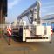 Dongfeng 16m hydraulic rising platform truck, hydraulic beam lifter