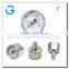 High quality 28mm low range inch-size pressure gauge