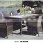 High Quality Skid Resistant Fashionable Recyclable Garden Wicker Furniture Table and Chairs