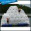 Beach inflatable iceberg climbing wall/ inflatable floating iceberg 0.9mm pvc tarpaulin