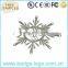 Gold Silver Snow Flake Plated Metal Bookmark Wholesale