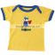hottest fresh style superior fabric extra soft pure color lovely cartoon character pattern baby polo shirt
