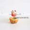 big cornucopia base lucky cat car decoration