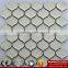 IMARK Arabesque Lantern Pattern Crackle Glazed Ceramic Mosaic Tile/Backsplash Tile for kitchen bathroom