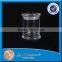 Custom made 180ml glass tea cup candle holder with lid