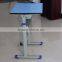 Adjustable angle worktop desk single desk and chair