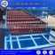 DC New design Building Material Glazed Roof Tile Cold Forming Machine Rolling Roofing Sheet Rolling Making Line