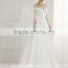 LC30 Elegant Off The Shoulder Lace Wedding Dress 2015 Long Sleeve A-Line Sweetheart Vestidos Para Bodas