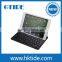 for ipad mini bluetooth wireless keyboard bluetooth 3.0 keyboard for ipad 1/2/3,59 keys li-battery bluetooth keyboard