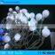 RGB pixel ball light DC12V string hanging DMX bulb light 80mm